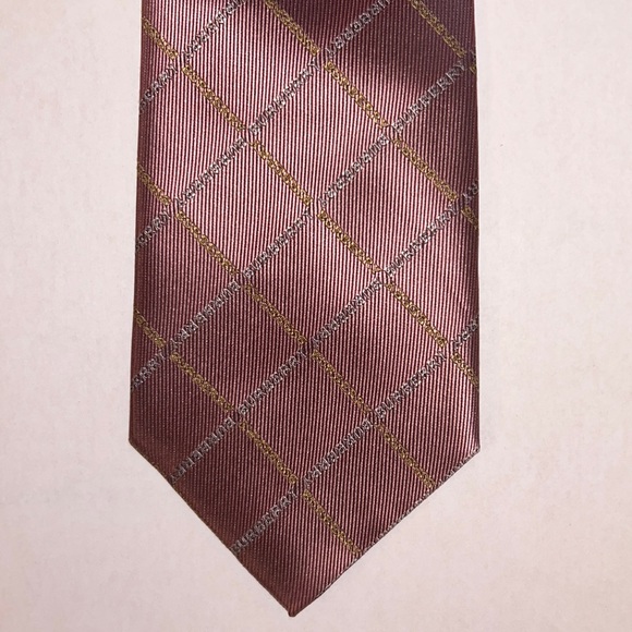 Authentic Burberry Printed Tie - Picture 5 of 6
